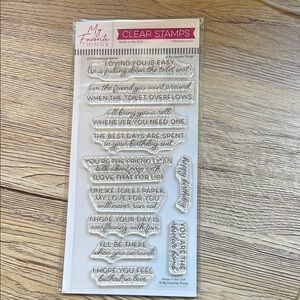 My Favorite Things - Bathroom Banter Clear Stamps